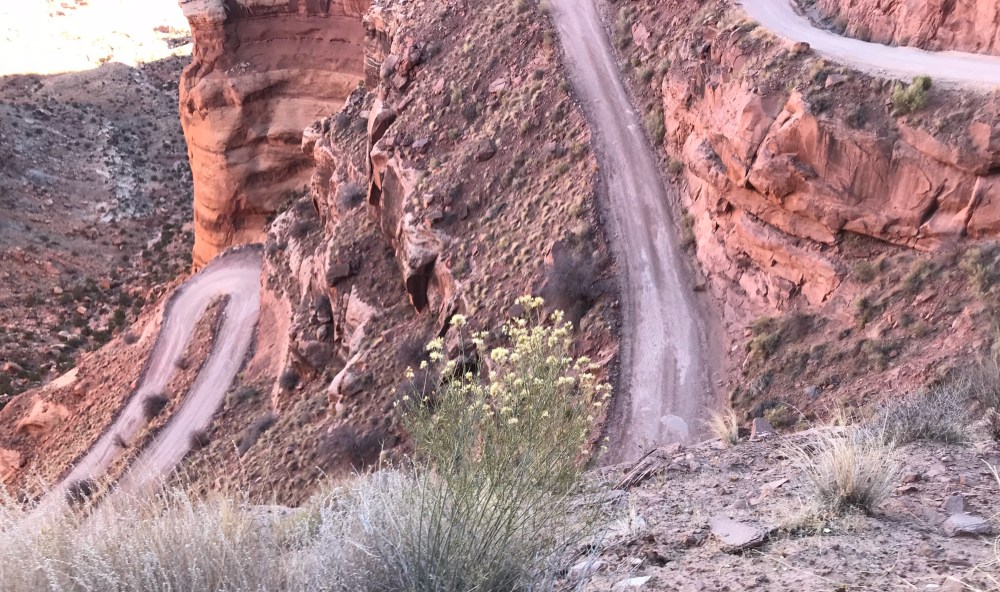 Shafer Trail Switchbacks